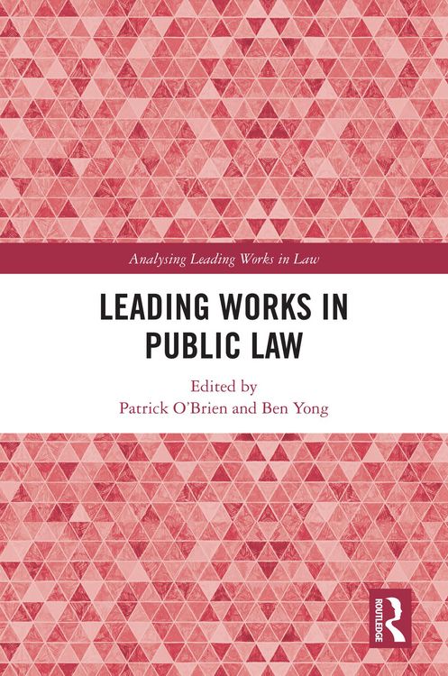 Produktbild: Leading Works in Public Law