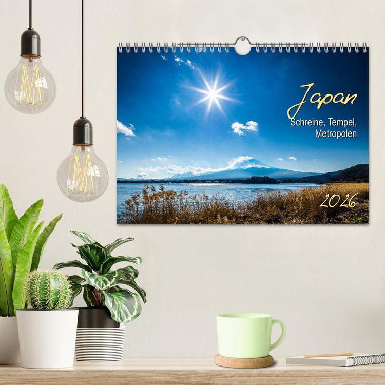 Produktbild: Japan - Schreine, Tempel, Metropolen (Wandkalender 2026 DIN A4 quer), CALVENDO Monatskalender