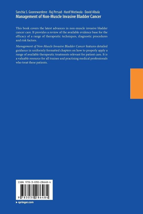 Produktbild: Management of Non-Muscle Invasive Bladder Cancer