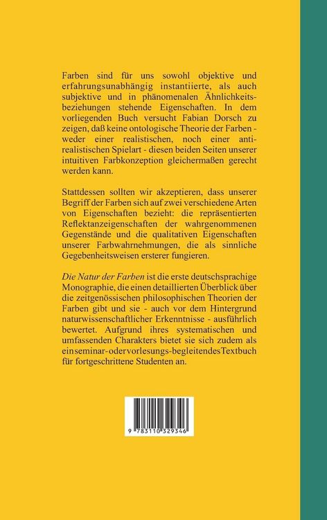 Produktbild: Die Natur der Farben