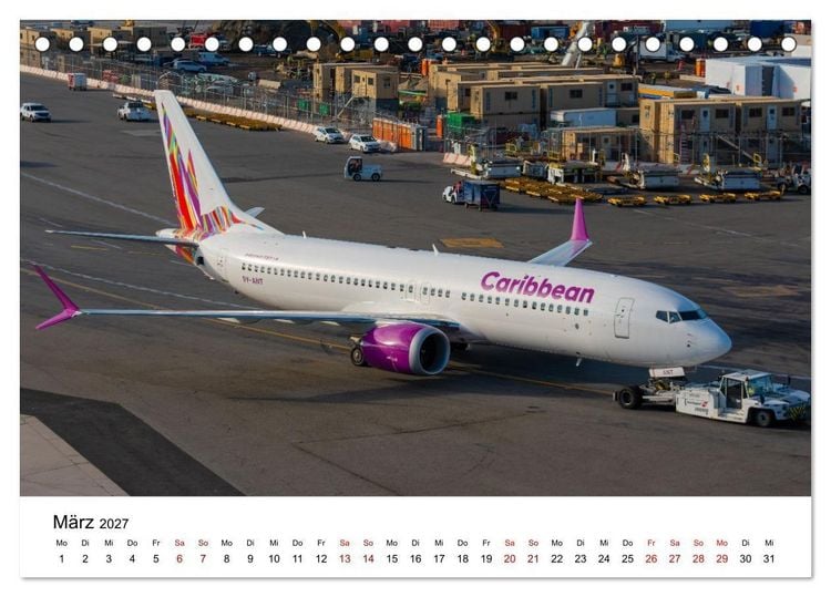 Produktbild: Boeing 737 - Die Baby Boeing (Tischkalender 2027 DIN A5 quer), CALVENDO Monatskalender