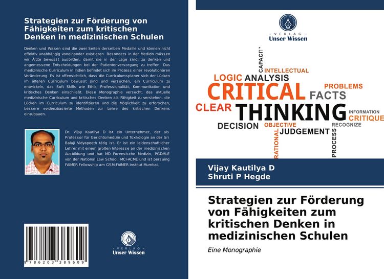 Produktbild: Strategien zur F&ouml;rderung von F&auml;higkeiten zum kritischen Denken in medizinischen Schulen