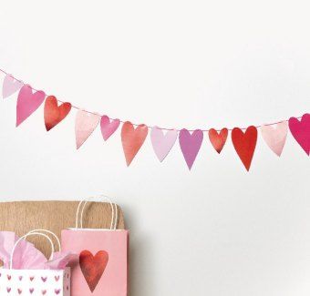 Produktbild: Girlande, Liebe, Herzen
