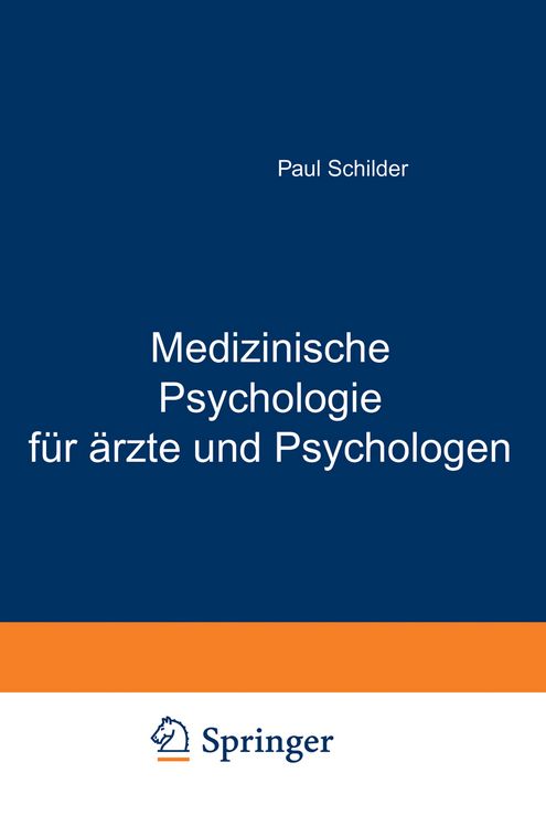 Produktbild: Medizinische Psychologie f&uuml;r &Auml;rzte und Psychologen