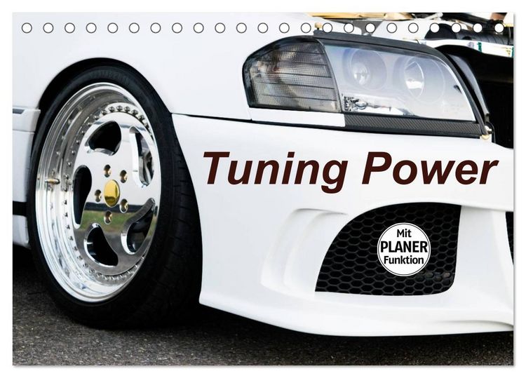 Produktbild: Tuning Power (Tischkalender 2026 DIN A5 quer), CALVENDO Monatskalender