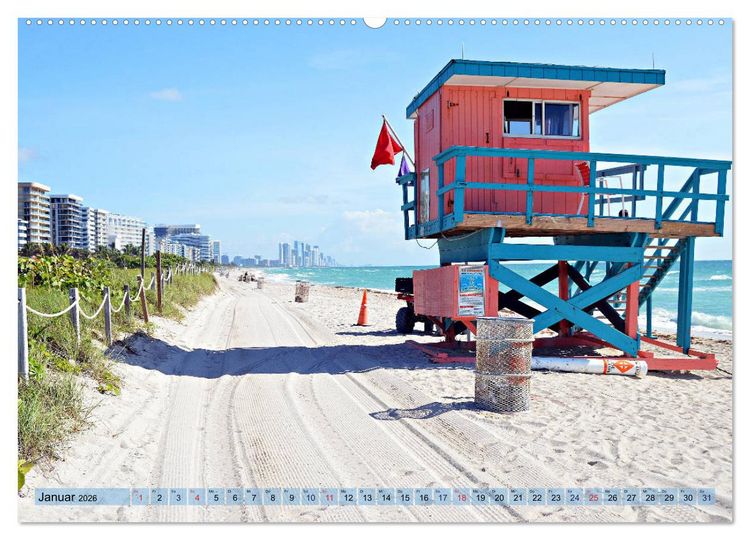 Produktbild: Florida Spots II (Wandkalender 2026 DIN A2 quer), CALVENDO Monatskalender