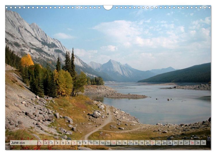 Produktbild: Indian Summer in the Canadian Rockies (Wall Calendar 2026 DIN A3 landscape), CALVENDO 12 Month Wall Calendar