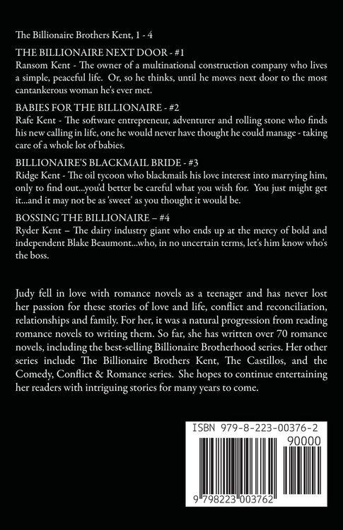 Produktbild: The Billionaire Brothers Kent