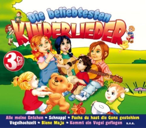 Produktbild: Die beliebtesten Kinderlieder