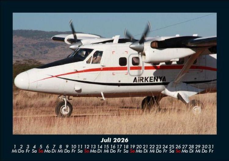 Produktbild: Flugzeuge 2026 Fotokalender DIN A5