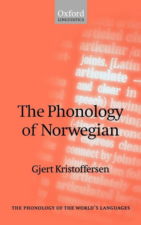 Produktbild: The Phonology of Norwegian