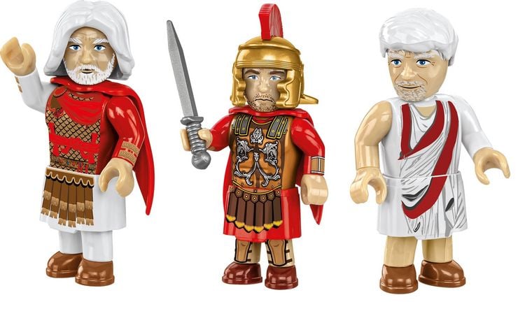 Produktbild: COBI Imperium Romanum 20071 - Roman Warship, R&ouml;misches Kriegsschiff, Bausatz, 1810 Klemmbausteine/3 Figuren