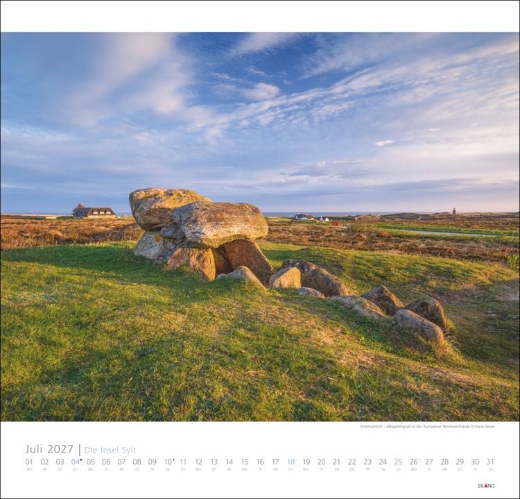 Produktbild: Die Insel Sylt Edition Kalender 2027 - Hans Jessel