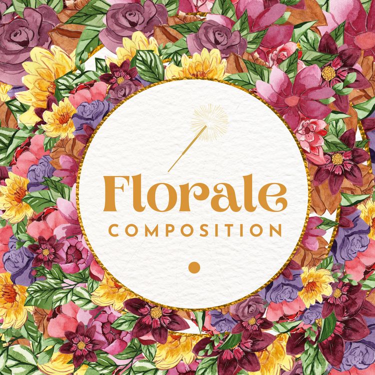 Produktbild: Livre de coloriage floral anti-stress pour adultes
