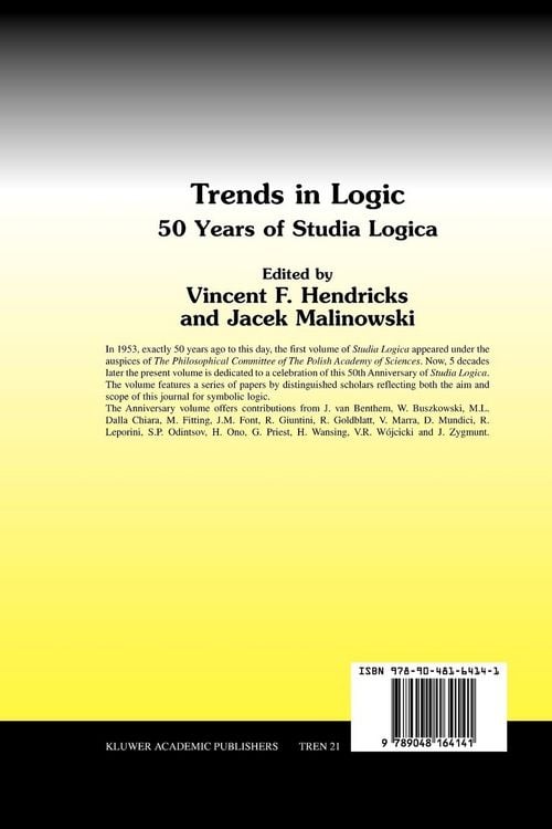 Produktbild: Trends in Logic