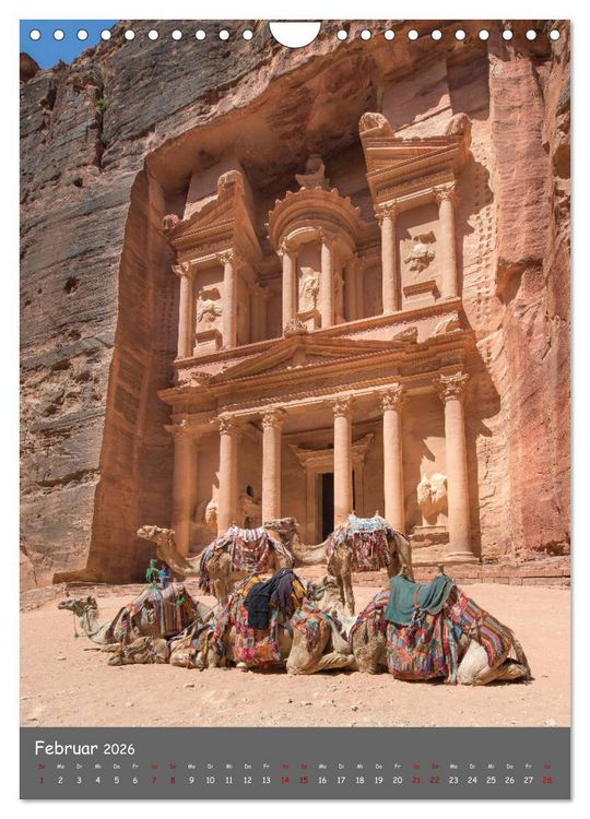 Produktbild: Sch&ouml;nheit Petra (Wandkalender 2026 DIN A4 hoch), CALVENDO Monatskalender