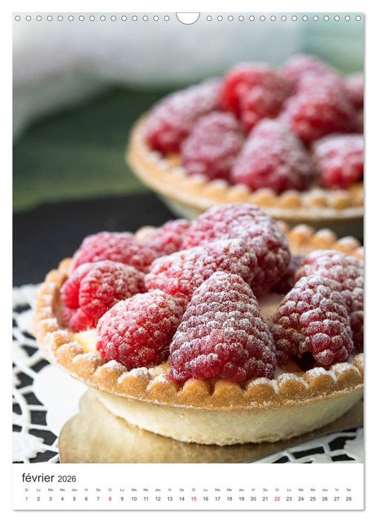 Produktbild: Gourmandises - Art culinaire (Calendrier mural 2026 DIN A3 horizontal), CALVENDO calendrier mensuel