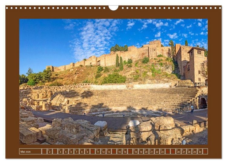 Produktbild: Ein Herz f&uuml;r M&aacute;laga (Wandkalender 2026 DIN A3 quer), CALVENDO Monatskalender