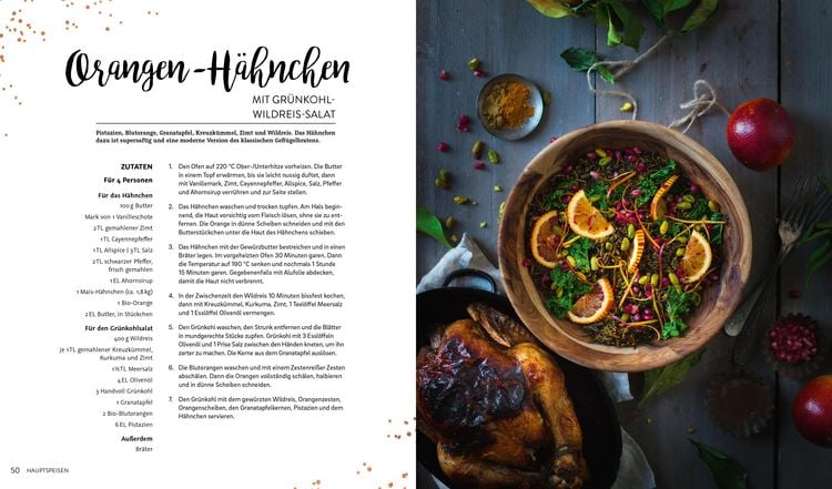 Produktbild: Feines zum Fest &ndash; &Uuml;ber 50 weihnachtliche Rezepte f&uuml;r die Feiertage