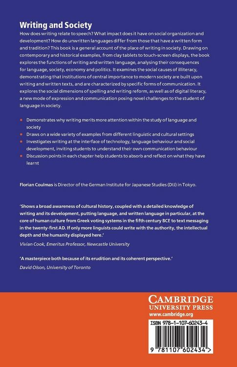 Produktbild: Writing and Society