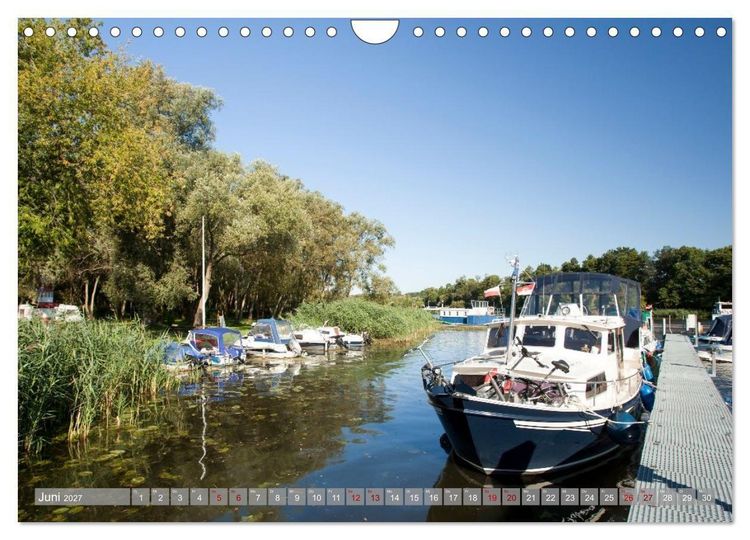 Produktbild: Hausbooturlaub Deutschland - Berlin und Brandenburg (Wandkalender 2027 DIN A4 quer), CALVENDO Monatskalender