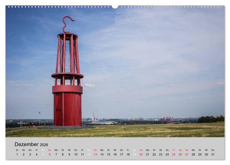Produktbild: Ruhrgebiets-Impressionen 2026 (hochwertiger Premium Wandkalender 2026 DIN A2 quer), Kunstdruck in Hochglanz