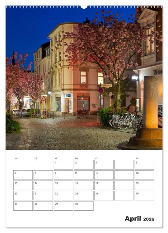 Produktbild: Beethovenstadt Bonn (Wandkalender 2026 DIN A2 hoch), CALVENDO Monatskalender