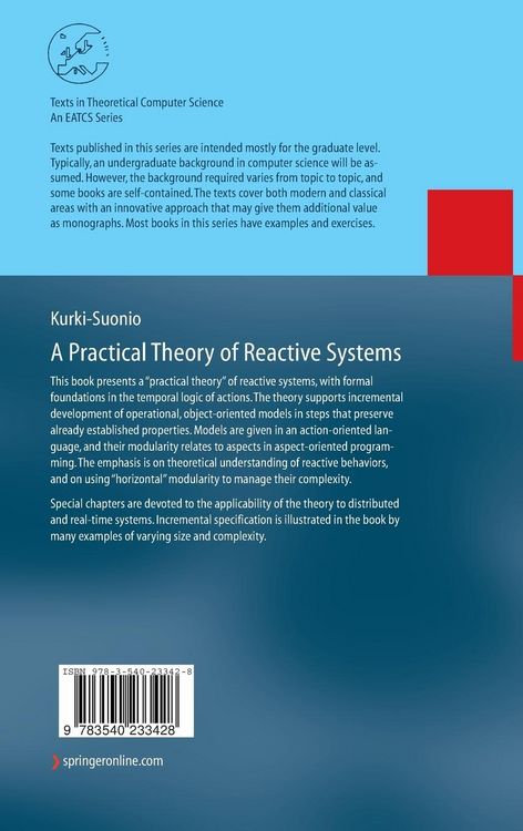 Produktbild: A Practical Theory of Reactive Systems