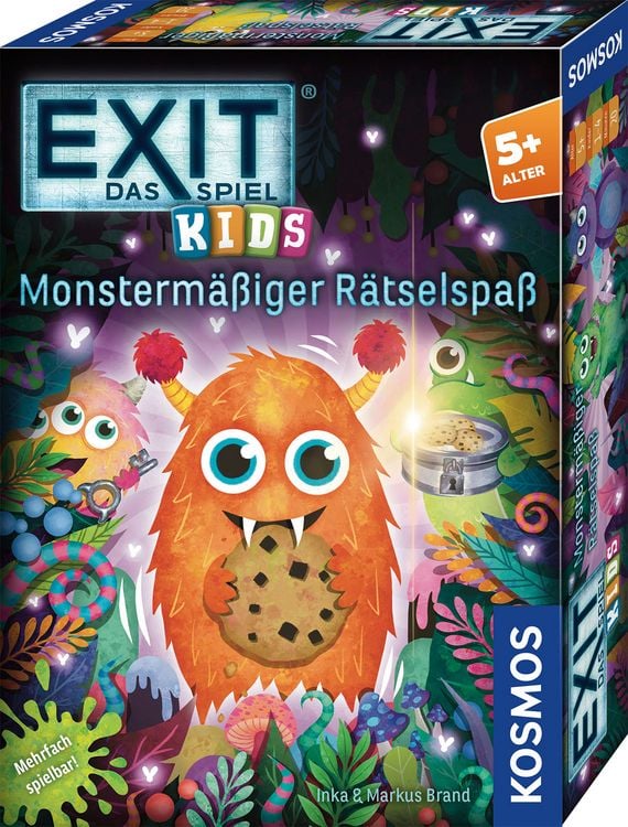 Produktbild: EXIT&reg; Kids Monsterm&auml;&szlig;iger R&auml;tselspa&szlig;