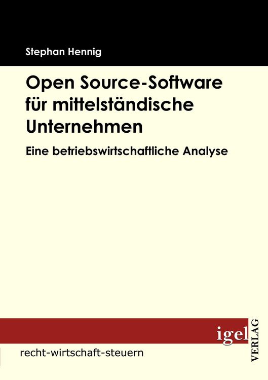 Produktbild: Open source-Software f&uuml;r mittelst&auml;ndische Unternehmen