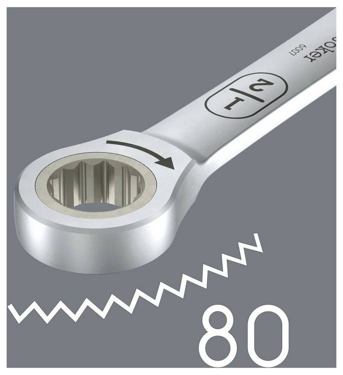 Produktbild: Wera 05020357001 6007 Joker Ring-Maulschl&uuml;ssel Schl&uuml;sselweite (Metrisch) 14mm