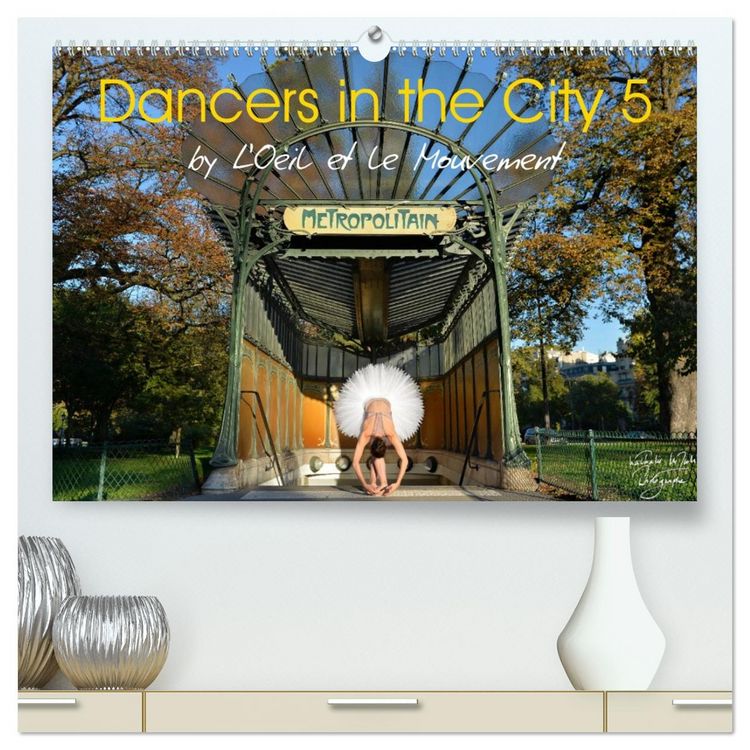 Produktbild: Dancers in the City 5 (High Quality Premium Wall Calendar 2026 DIN A2 landscape),CALVENDO 12 Month Wall Calendar