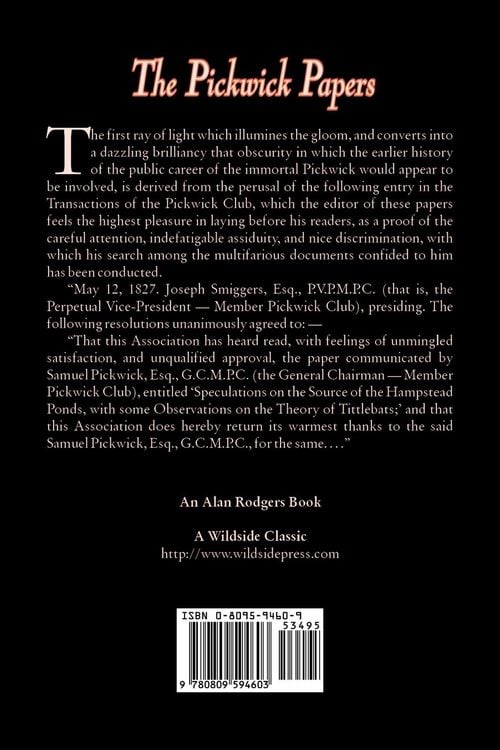 Produktbild: The Pickwick Papers by Charles Dickens, Fiction, Literary
