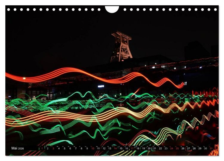 Produktbild: Industrie-Kultur 2026 (Wandkalender 2026 DIN A4 quer), CALVENDO Monatskalender