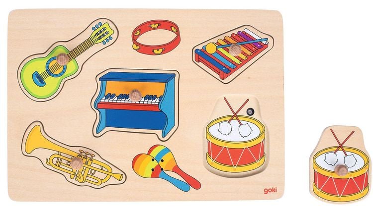 Produktbild: Soundpuzzle Musikalien, mit Instrumentensounds