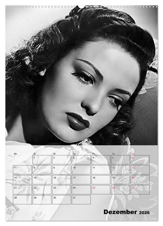 Produktbild: Filmstars der goldenen Leinwandjahre (hochwertiger Premium Wandkalender 2026 DIN A2 hoch), Kunstdruck in Hochglanz