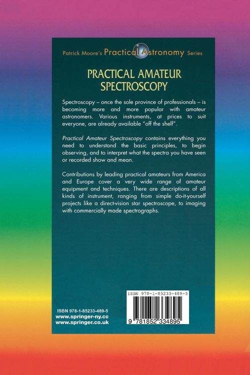 Produktbild: Practical Amateur Spectroscopy