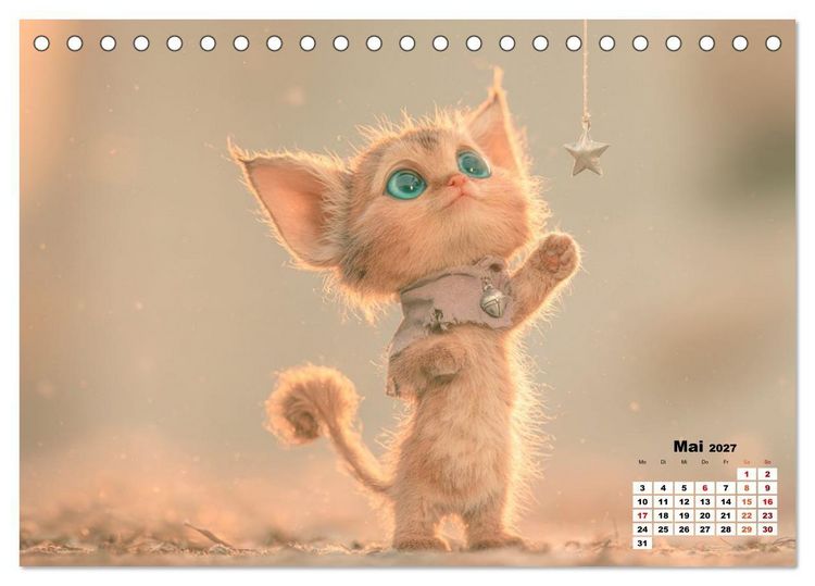 Produktbild: Ein bisschen Wunder jeden Tag (Tischkalender 2027 DIN A5 quer), CALVENDO Monatskalender