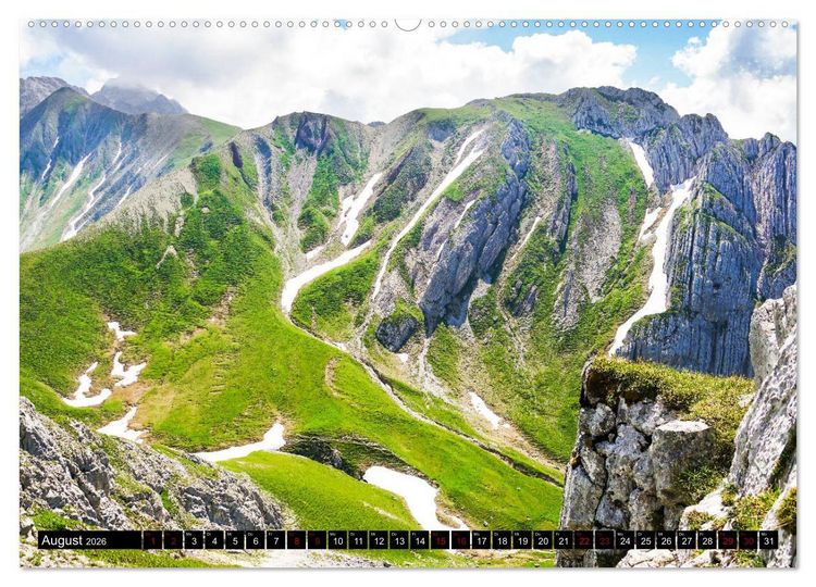 Produktbild: Wundersch&ouml;ne Zugspitzarena (Wandkalender 2026 DIN A2 quer), CALVENDO Monatskalender