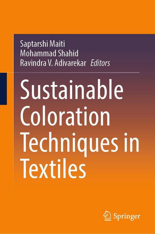 Produktbild: Sustainable Coloration Techniques in Textiles