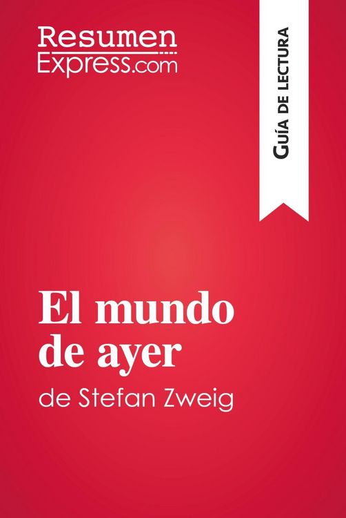 Produktbild: El mundo de ayer de Stefan Zweig (Gu&iacute;a de lectura)