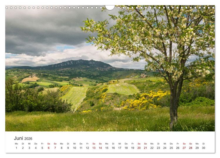 Produktbild: San Marino Die &auml;lteste Republik der Welt (Wandkalender 2026 DIN A3 quer), CALVENDO Monatskalender