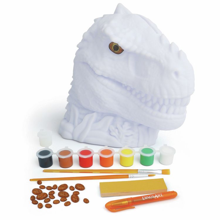 Produktbild: Eine T-Rex Spardose zum individuellen Bemalen und Verzieren! Der Tyrannosaurus wird das Geld oder die W&uuml;nsche sicher aufbewahren!