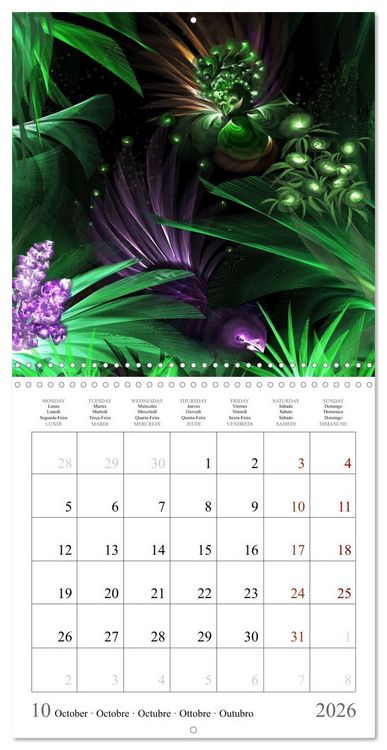 Produktbild: Digital fantasy (Wall Calendar 2026 12 &times; 12 Inch) CALVENDO 12 Month Wall Calendar
