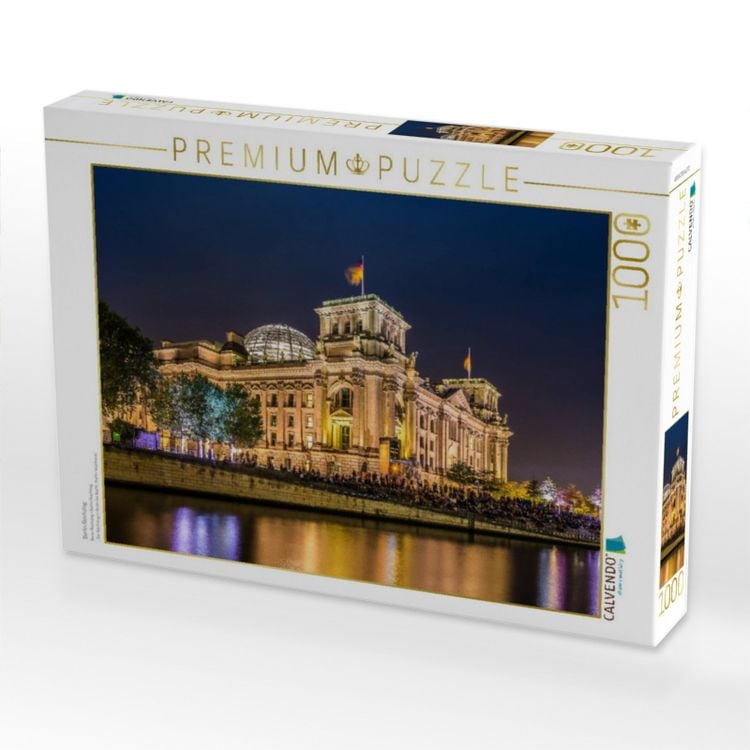 Produktbild: CALVENDO Puzzle Berlin Reichstag | 1000 Teile Lege-Gr&ouml;&szlig;e 64x48cm Foto-Puzzle f&uuml;r gl&uuml;ckliche Stunden