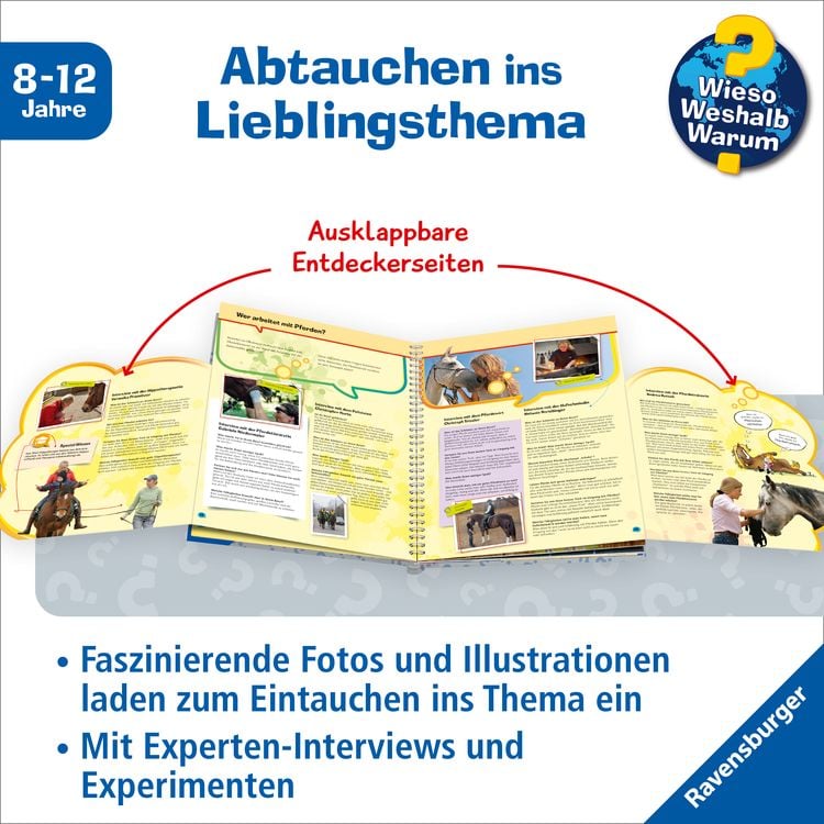 Produktbild: Pferde / Wieso? Weshalb? Warum? - Profiwissen Band 4