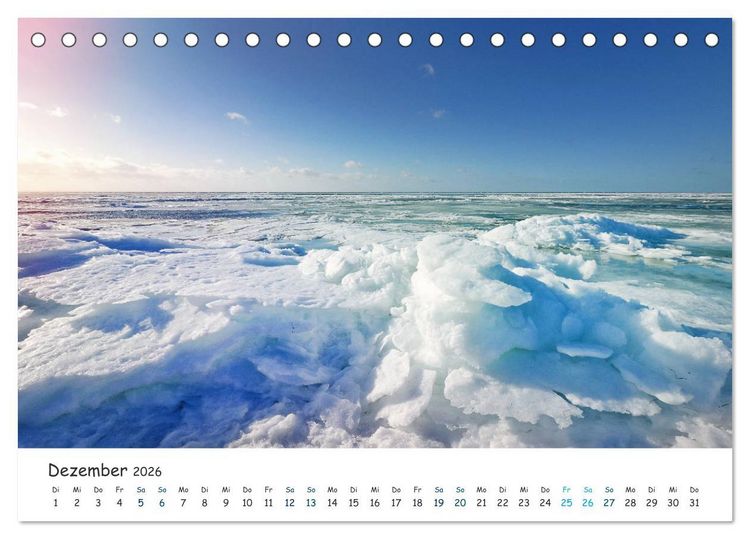 Produktbild: S&uuml;dost R&uuml;gen 2026 (Tischkalender 2026 DIN A5 quer), CALVENDO Monatskalender