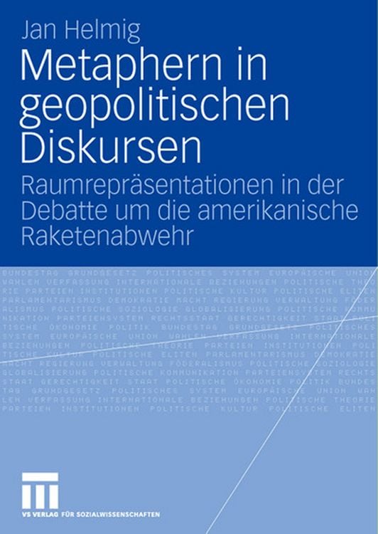 Produktbild: Metaphern in geopolitischen Diskursen