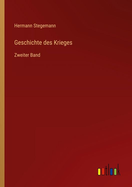 Produktbild: Geschichte des Krieges