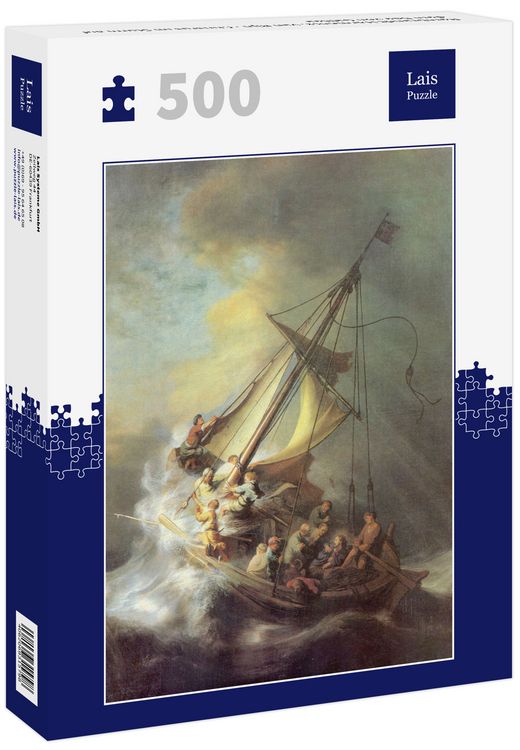 Produktbild: Lais Puzzle Rembrandt Harmensz. van Rijn - Christus im Sturm auf dem See von Galilea 500 Teile